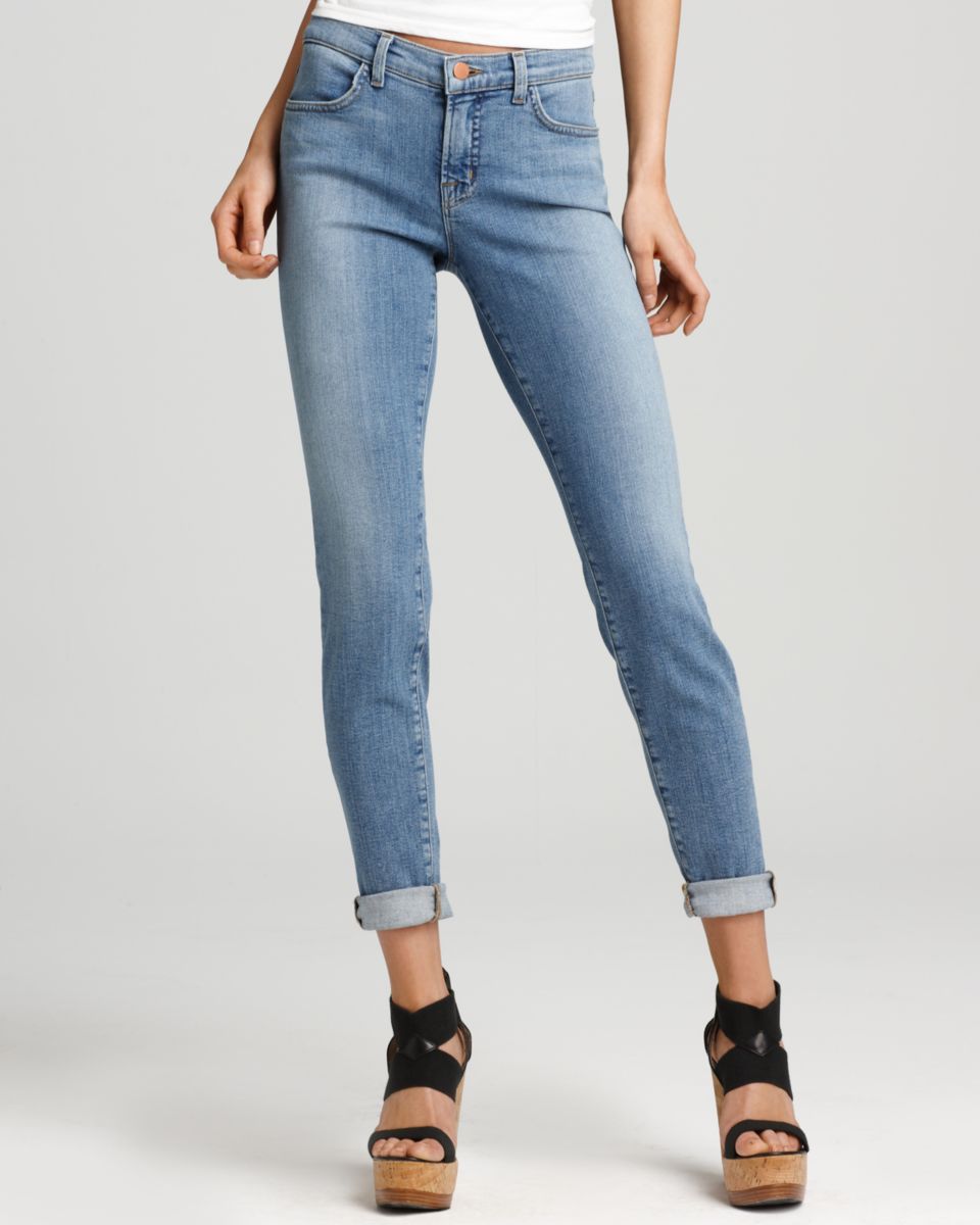 line 8 low super skinny jeans