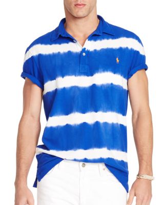 IZOD Mens Winward Short Sleeve Solid Interlock Polo Blue Radiance XX-Large