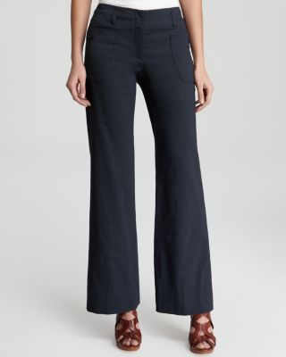 Theory Pants - Harper B Wide Leg | Bloomingdale's