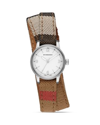 Burberry House Check Double Wrap Watch, 30mm_0