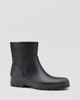 gucci prato rain boots