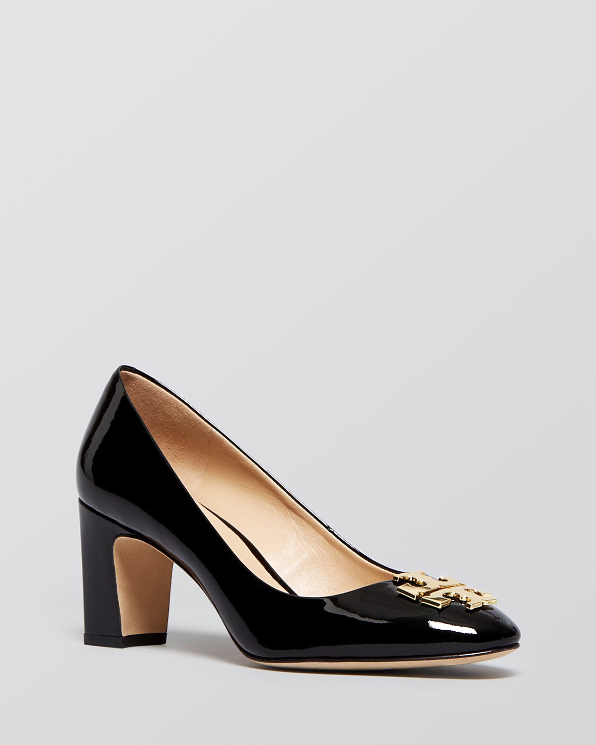 Tory Burch Pumps - Raleigh Logo Mid Heel | Bloomingdale's
