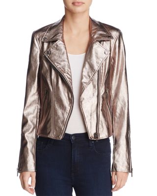BLANKNYC METALLIC FAUX LEATHER MOTO JACKET - 100% EXCLUSIVE,31H-9671BL