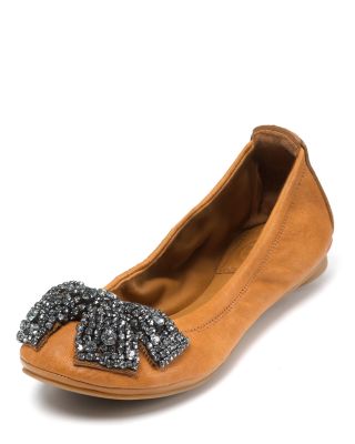 Tory Burch "Eddie" Bow Flats | Bloomingdale's