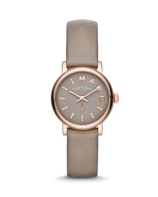 MARC BY MARC JACOBS Mini Baker Leather Strap Watch, 28mm_0