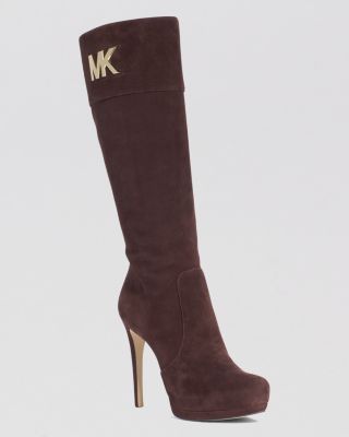 mk high heel boots