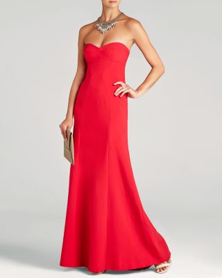 BCBGMAXAZRIA Surrey Strapless Gown - Bloomingdale's Exclusive ...