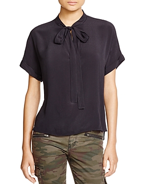 Sanctuary Katie Tie Neck Blouse