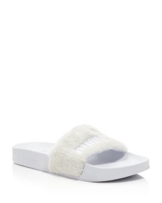 fur slide by fenty women’s sandals