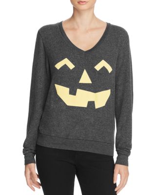 jack o lantern sweatshirt women's