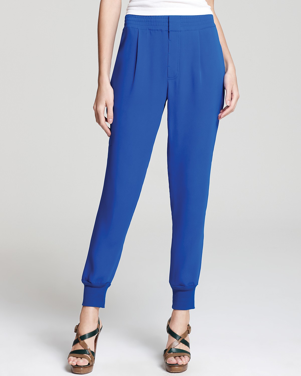 Vince Sweatpants - Skinny Silk | Bloomingdale's