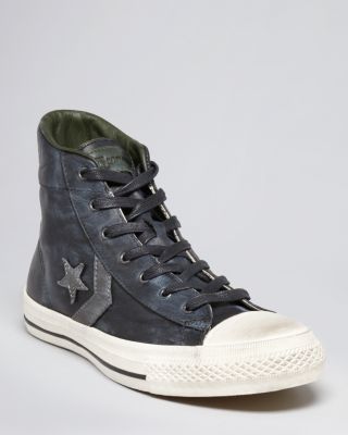 Converse By John Varvatos USA Player Leather High Top Sneakers ...