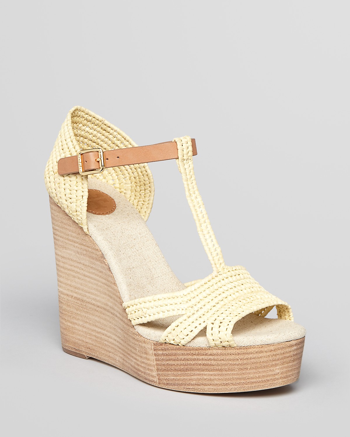 Tory Burch Platform Wedge Sandals - Carina | Bloomingdale's