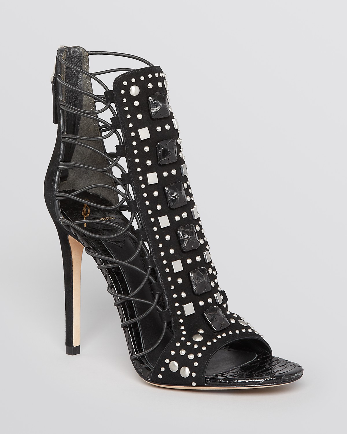 B Brian Atwood Open Toe Evening Sandals - Lalouche High Heel | Bloomingdale's