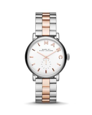 MARC BY MARC JACOBS Baker Two Tone Watch, 36mm_0