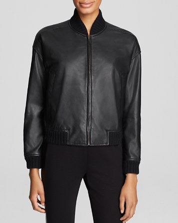 lambskin bomber eileen fisher jacket exclusive leather bloomingdale
