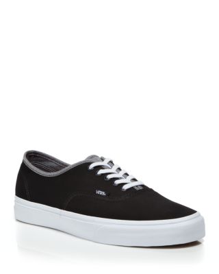 all black lace up vans