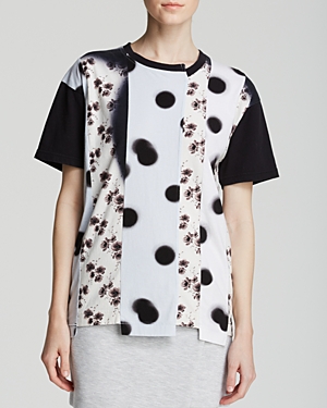 Marc By Marc Jacobs Jordyn Surplus Patchwork Tee