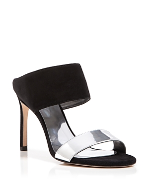 Stuart Weitzman Two-Band My Slide Sandals