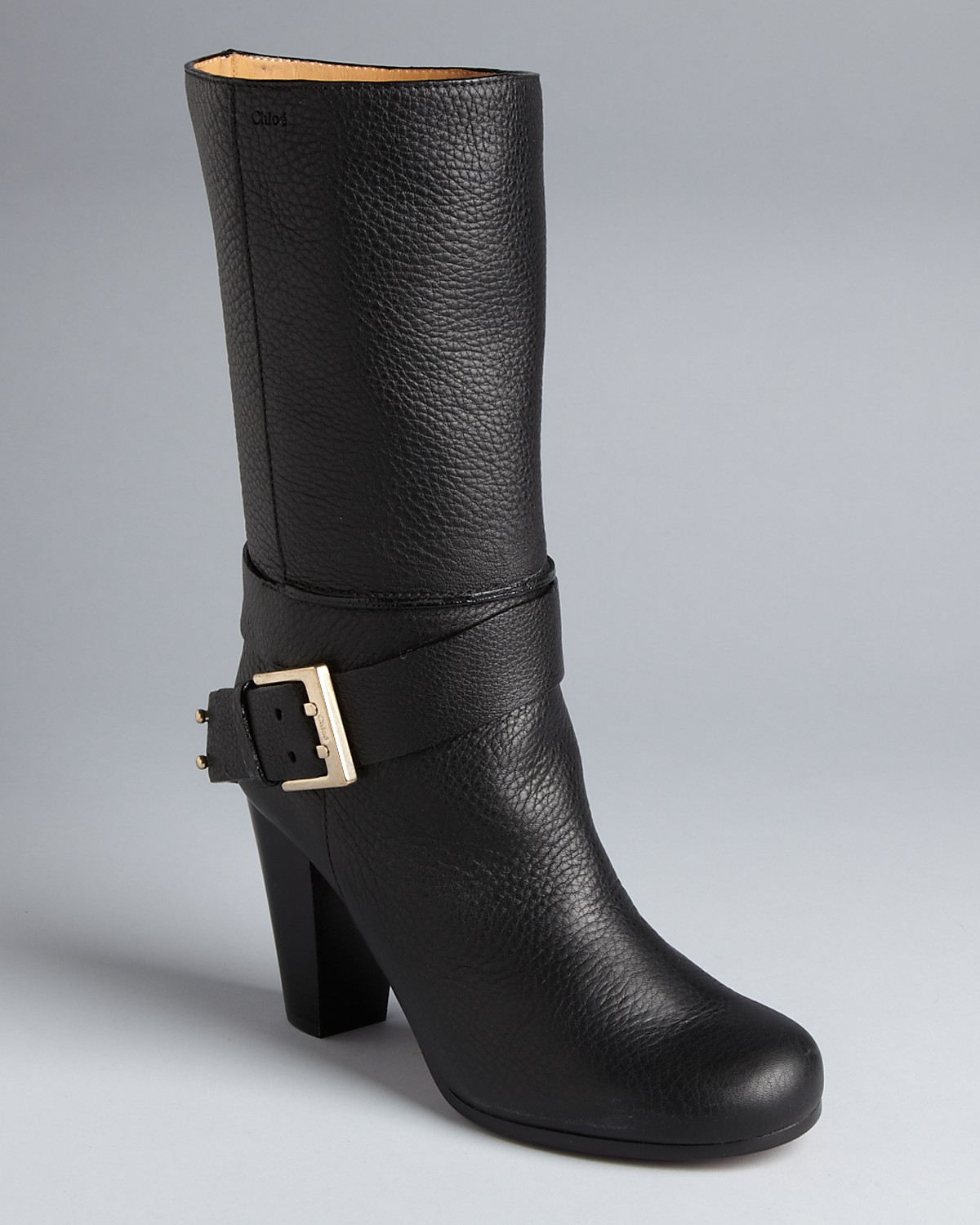 Chloé Buckle Boots - Erin High Heel | Bloomingdale's