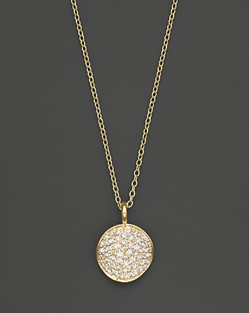 gold stardust ippolita 18k diamonds pendant necklace yellow flower