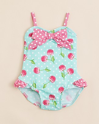swimsuit cherry infant months sizes