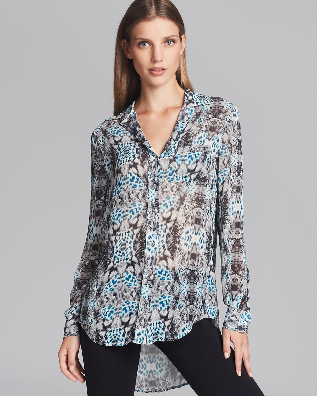 Two by VINCE CAMUTO Animal Print Boy Shirt | Bloomingdale's