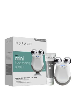 NuFace Mini Facial Toning Device, White | Bloomingdale's