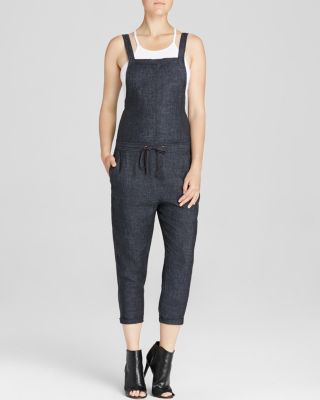 eileen fisher linen overalls