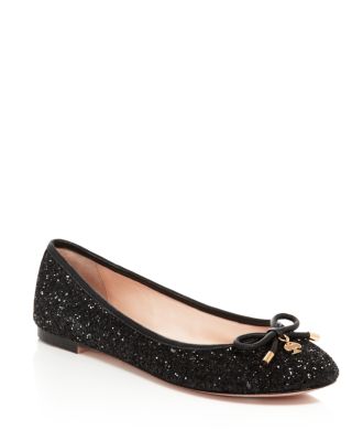 kate spade ballet flats with bow