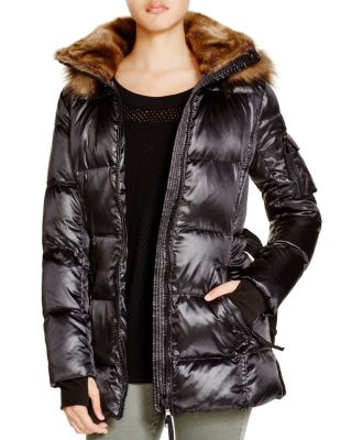 bloomingdales aqua puffer