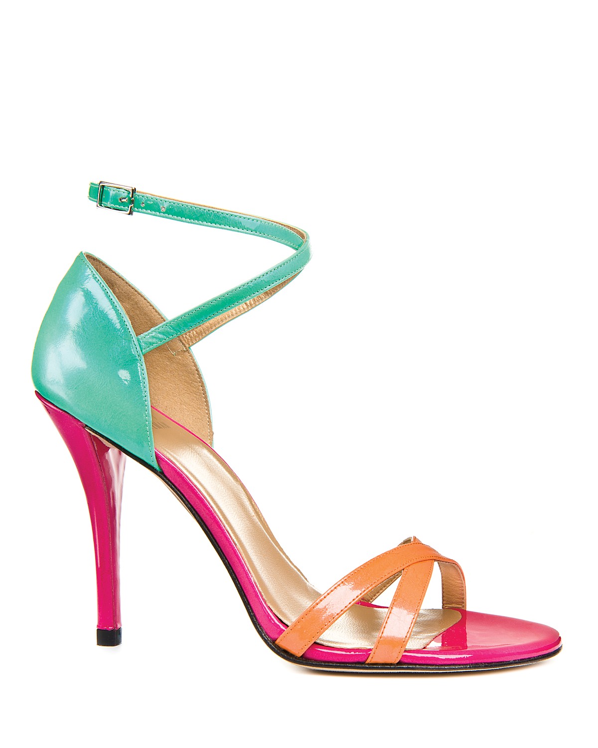 Stuart Weitzman Sandals - Livia Strappy Color Block | Bloomingdale's