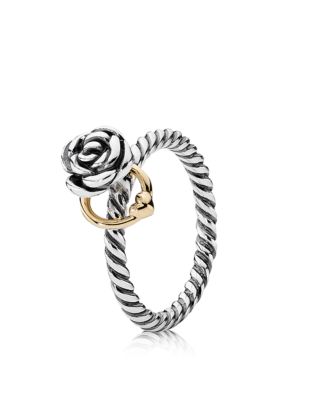 ring pandora reminder 14k sterling silver gold