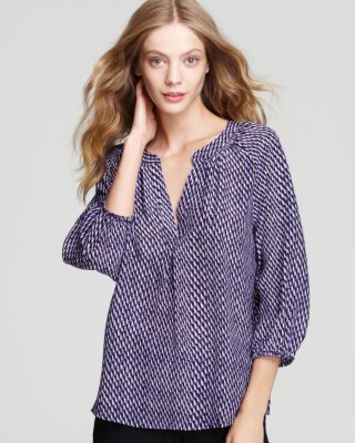 Joie Top - Addie B Three Quarter Sleeve V Neck | Bloomingdale's