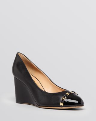 salvatore ferragamo cap toe pumps