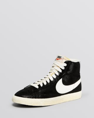 nike lace up high top sneakers