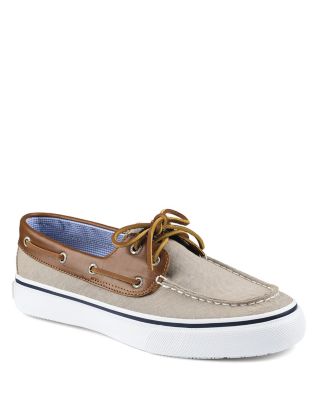 sperry chambray boat shoe