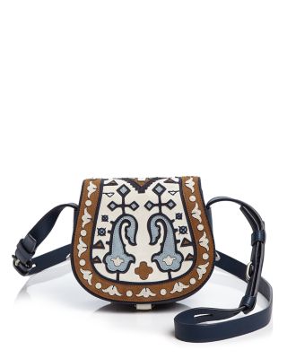 tory burch mini saddle bag