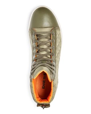 diesel tempus diamond high top sneakers