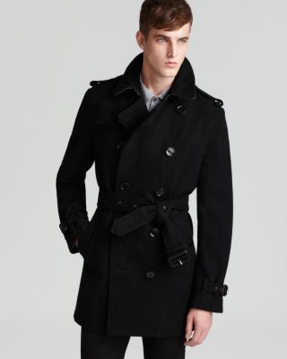 Burberry Brit Britton Double Breasted Wool Coat | Bloomingdale's