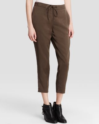 eileen fisher slouchy ankle joggers