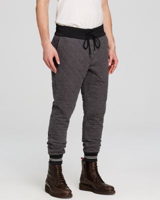 moncler black joggers