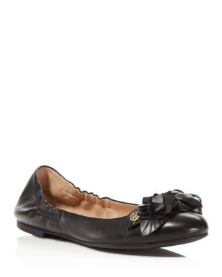 tory burch flower ballet flat