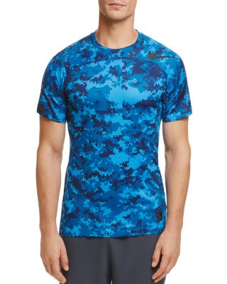 NIKE PRO HYPERCOOL PIXEL PRINT TRAINING TEE 828180