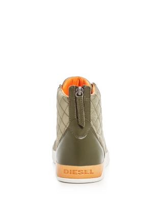 diesel tempus diamond high top sneakers