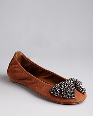Tory Burch Ballet Bow Flats - Eddie | Bloomingdale's