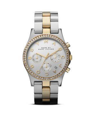 MARC BY MARC JACOBS Henry Two Tone Watch, 40mm_0