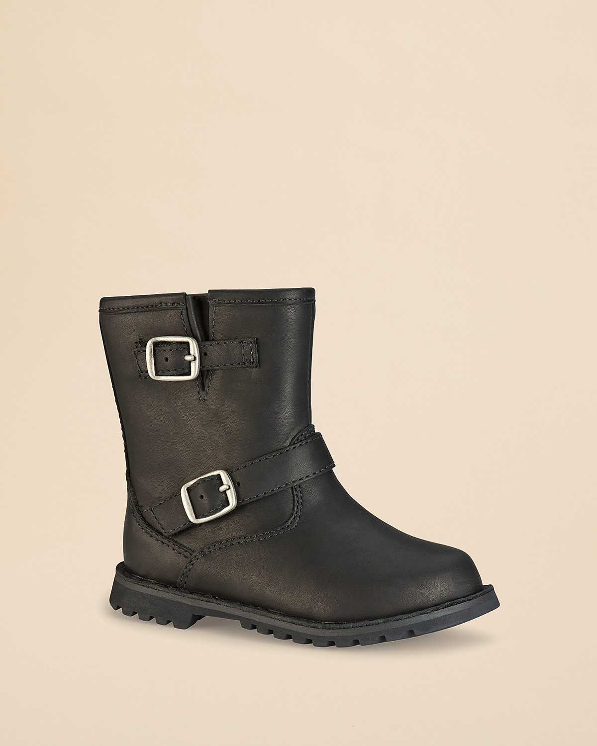 UGG® Australia Girls' Harwell Motorcycle Boots - Walker, Toddler | Bloomingdale's