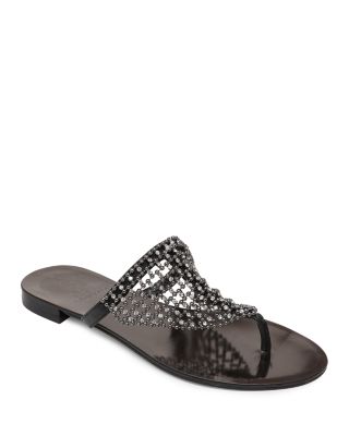 vince mombo camuto thong sandals chain flat