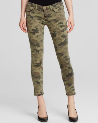 camo skinny jeans hudson solimar lyst